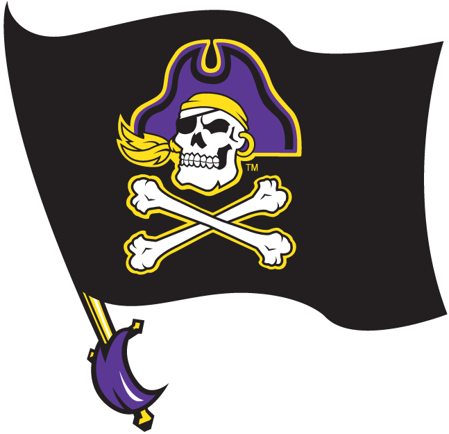 East Carolina Pirates 1999-2013 Alternate Logo v2 diy fabric transfer
